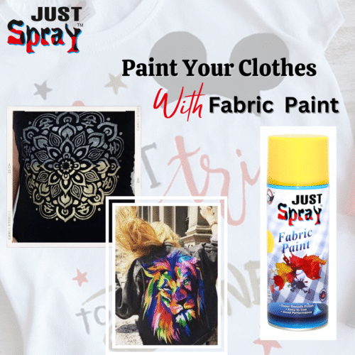 Yellow Fabric Spray Paint 400ml