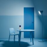 blue acrylic spray paint