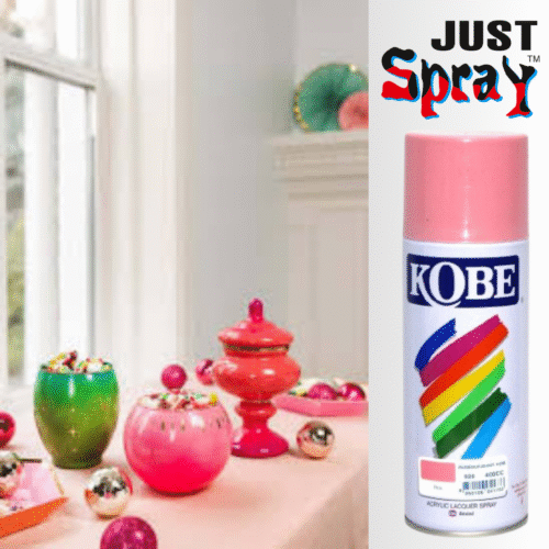 Baby Pink Glossy Finish Acrylic Spray Paint