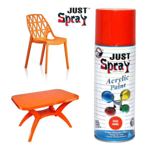 Orange Glossy Finish Acrylic Spray Paint (P026)