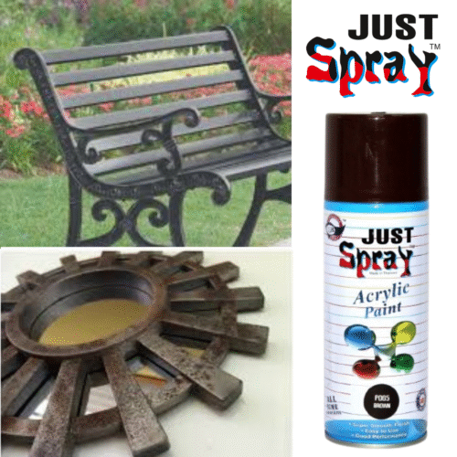 Dark Brown Glossy Finish Acrylic Spray Paint (P065)
