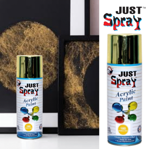 Sparkle Gold Glossy Finish Acrylic Spray Paint (185)
