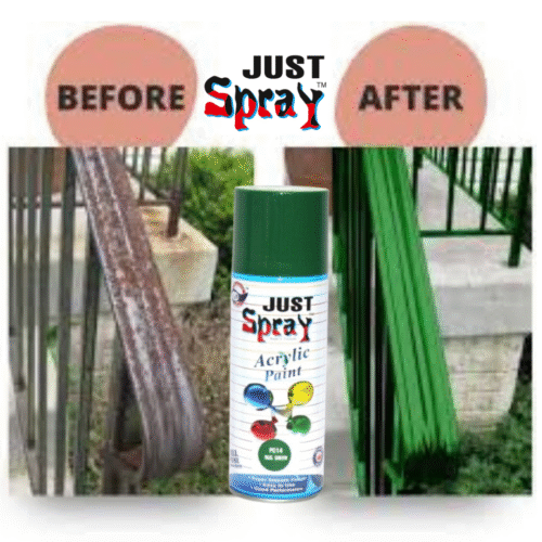 Bus Green Glossy Finish Acrylic Spray Paint (P014)