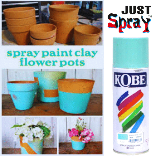 Sky Blue Glossy Finish Acrylic Spray Paint