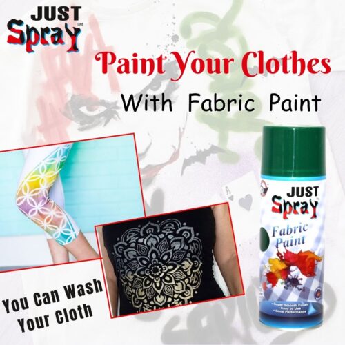 Green Fabric Spray Paint 400ml