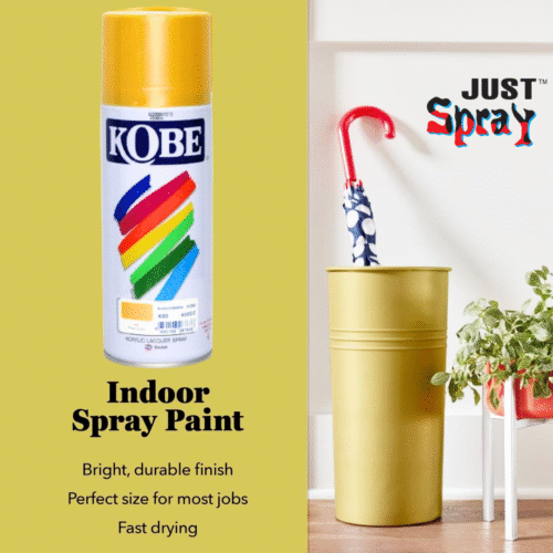 Metallic Gold  Glossy Finish Acrylic Spray Paint
