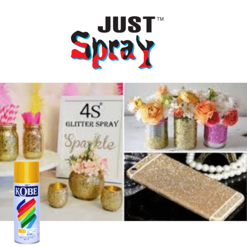 Metallic Gold  Glossy Finish Acrylic Spray Paint
