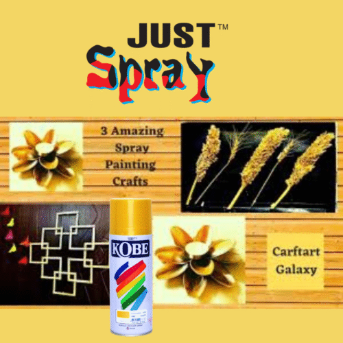Metallic Gold  Glossy Finish Acrylic Spray Paint