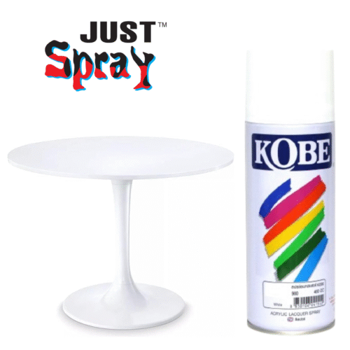 White Glossy Finish Acrylic Spray Paint
