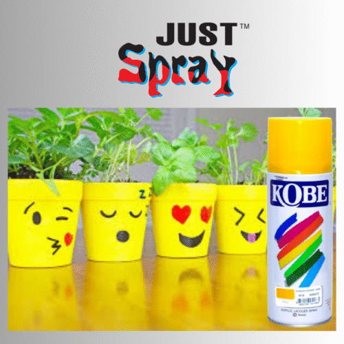Yellow Glossy Finish Acrylic Spray Paint