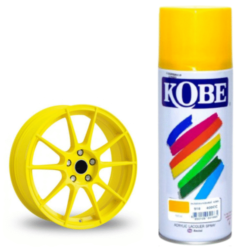 Yellow Glossy Finish Acrylic Spray Paint