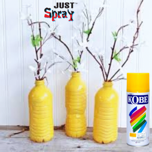 Yellow Glossy Finish Acrylic Spray Paint