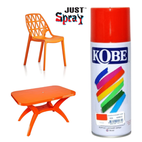 Orange Glossy Finish Acrylic Spray Paint