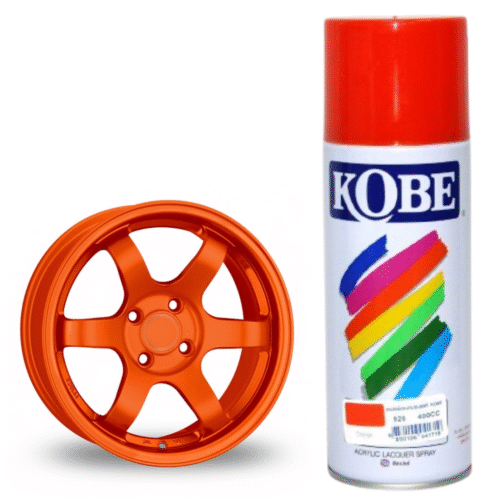 Orange Glossy Finish Acrylic Spray Paint