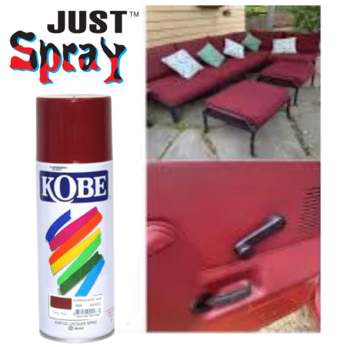 Deep Red Glossy Finish Acrylic Spray Paint
