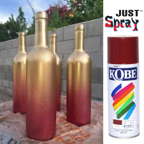 Deep Red Glossy Finish Acrylic Spray Paint