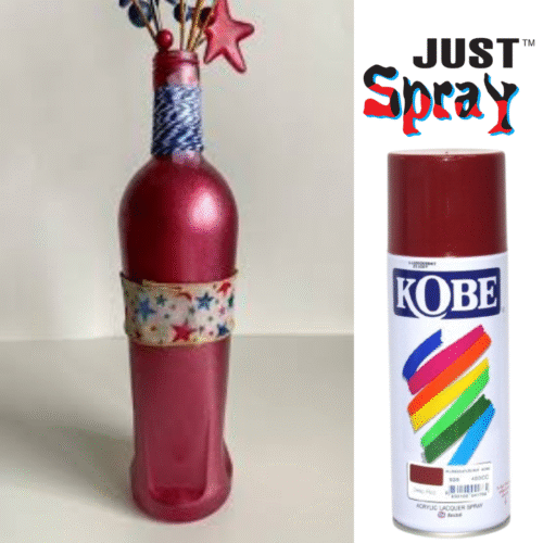 Deep Red Glossy Finish Acrylic Spray Paint