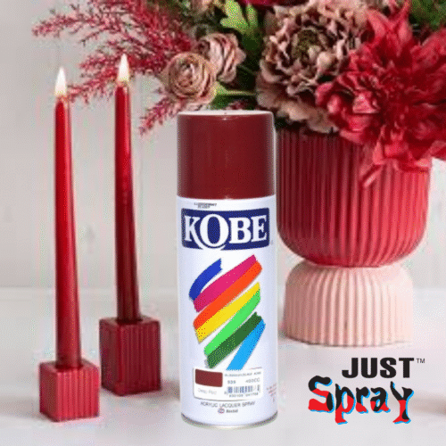 Deep Red Glossy Finish Acrylic Spray Paint