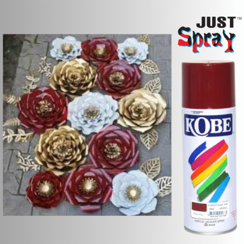 Deep Red Glossy Finish Acrylic Spray Paint